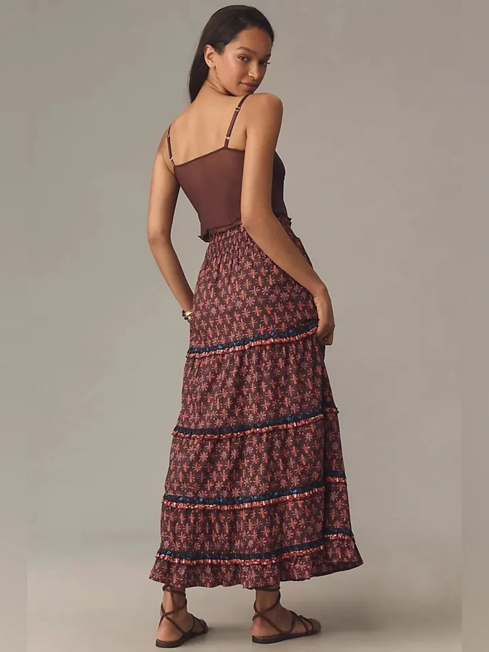 Anthropologie Genevieve Maxi Skirt - Picture 3 of 8
